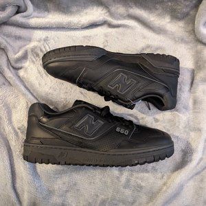 New Balance 550 Triple Black